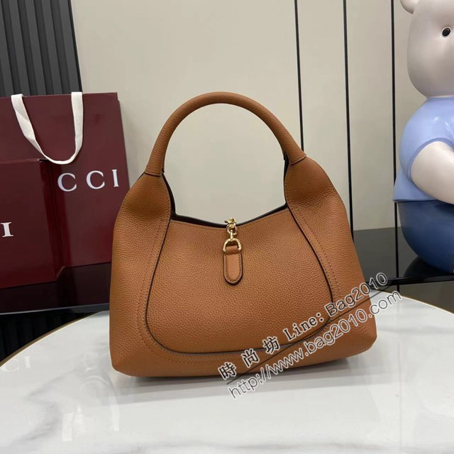 Gucci專櫃古馳最新款Softbit系列肩背包超大半馬銜扣休閒女包 jh2868型號：837467